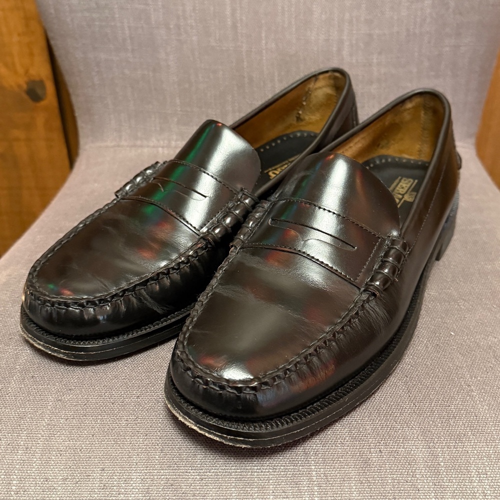 Sebago Classic Dan Loafers - Black, Size 9.5 Regular